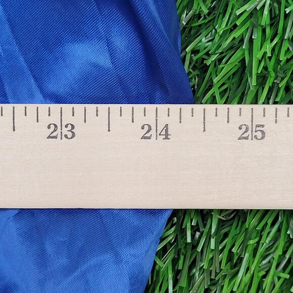 Vintage 80s New York Giants Varsity Bomber Jacket L/XL Chalk-Line Retro NFL Crop - Picture 11 of 15